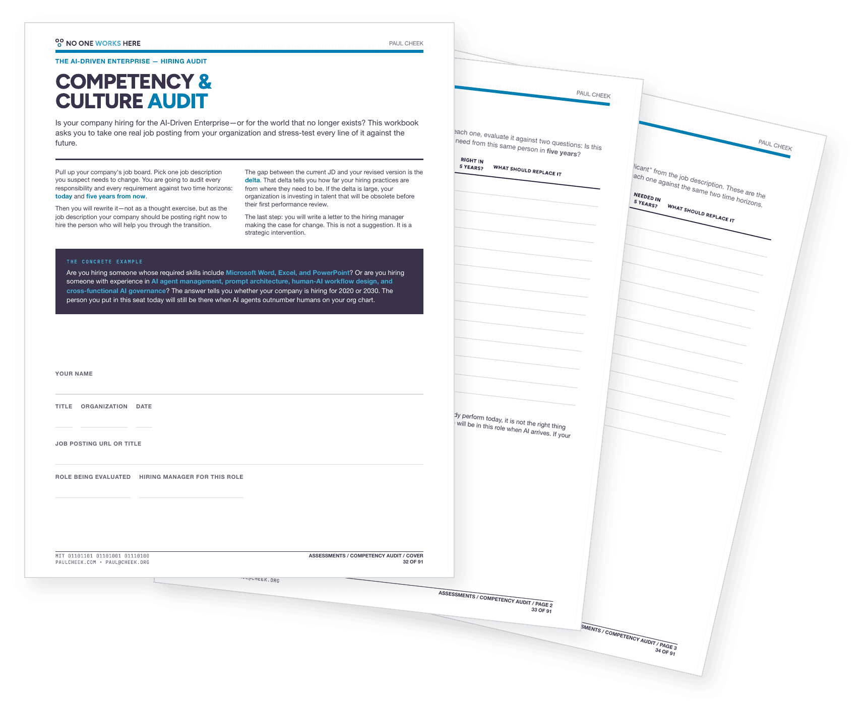 Audit one job description and find out if you're hiring for 2020 or 2030.