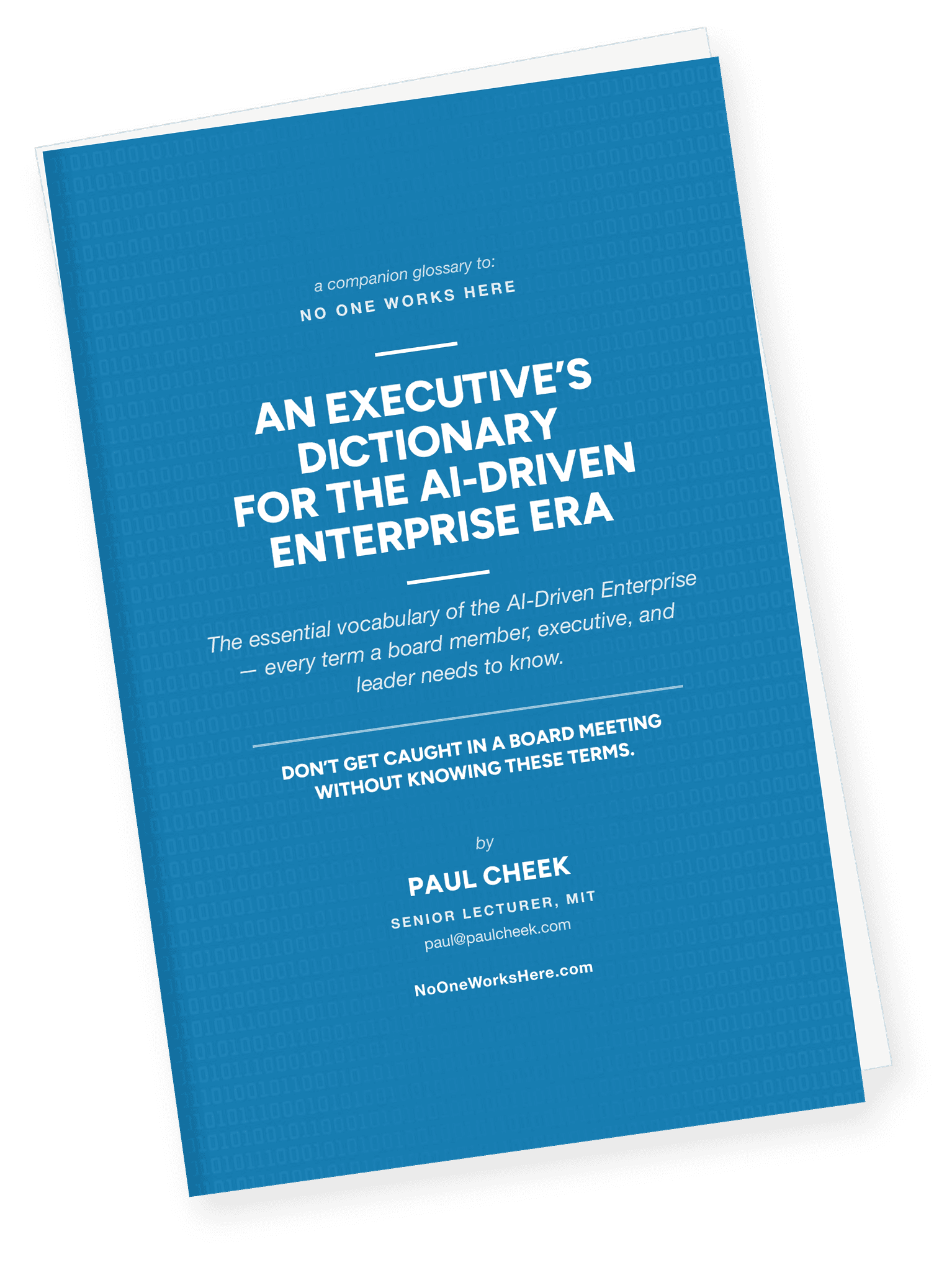 Don't get caught in a board meeting without knowing these terms.