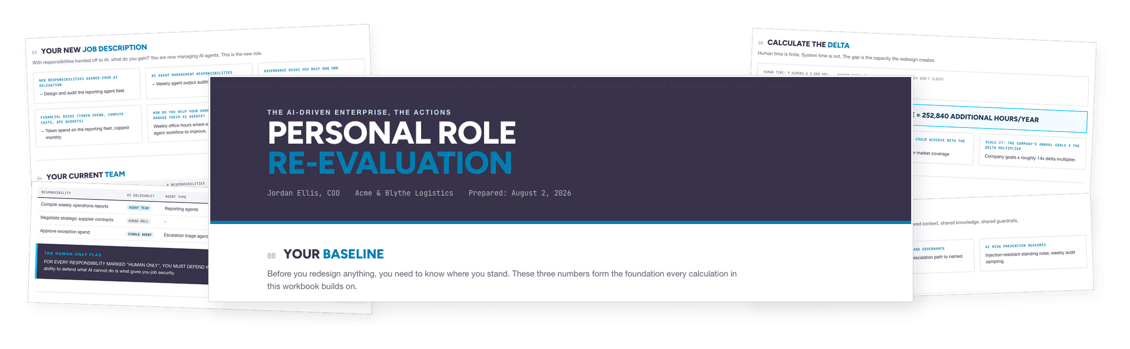 Decompose your own role, delegate to agents, and rewrite your job description.