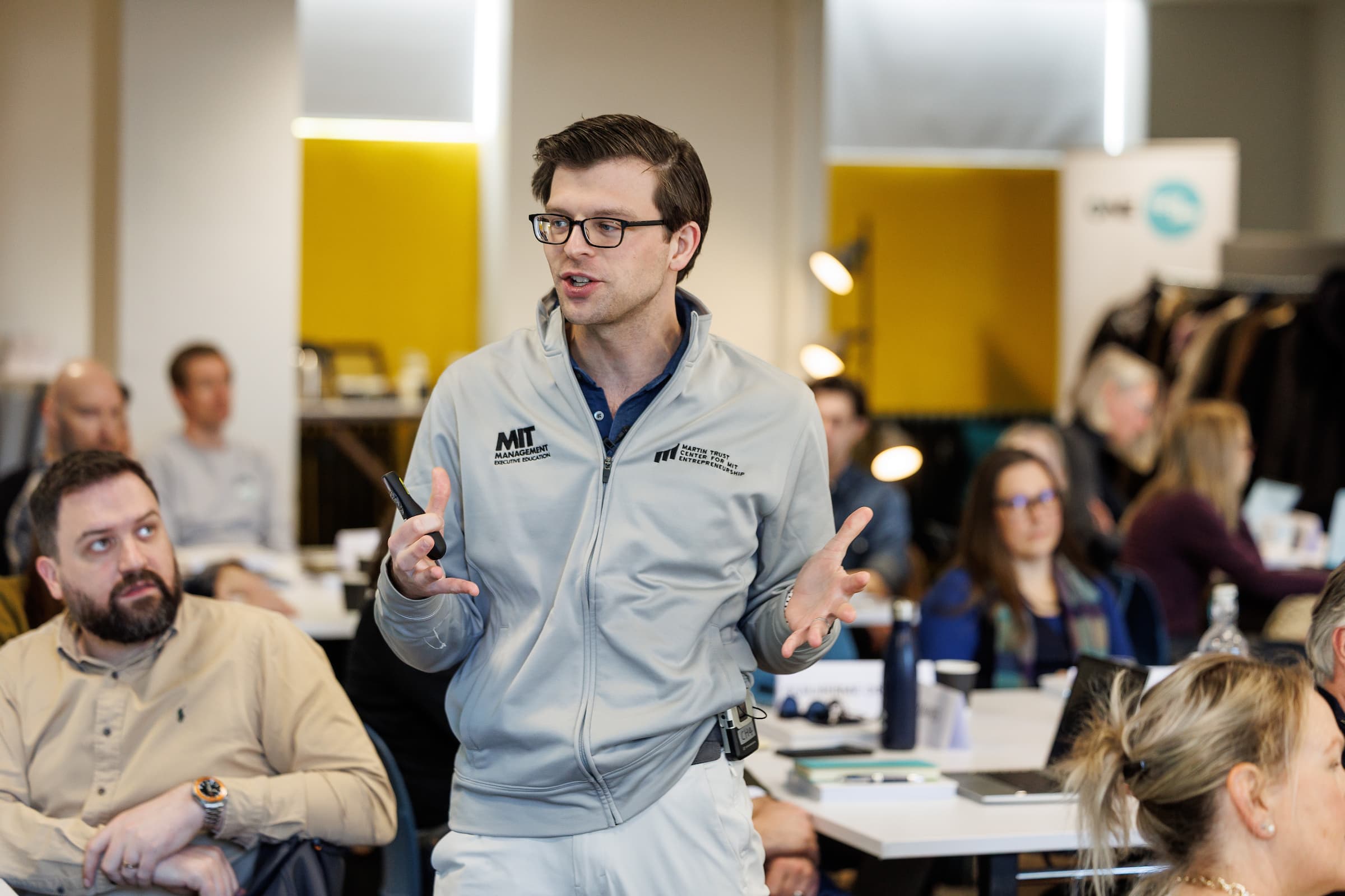 Paul Cheek at MIT Tech Hub